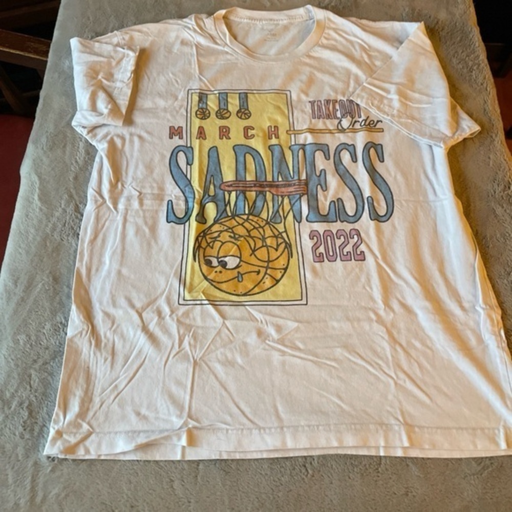 White March Sadness Graphic T-Shirt